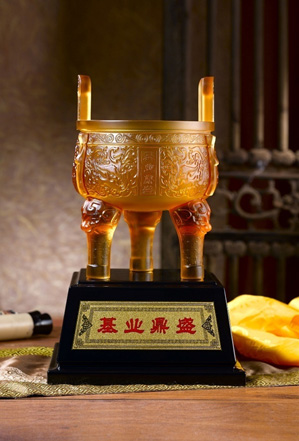 基業(yè)鼎盛琉璃擺件