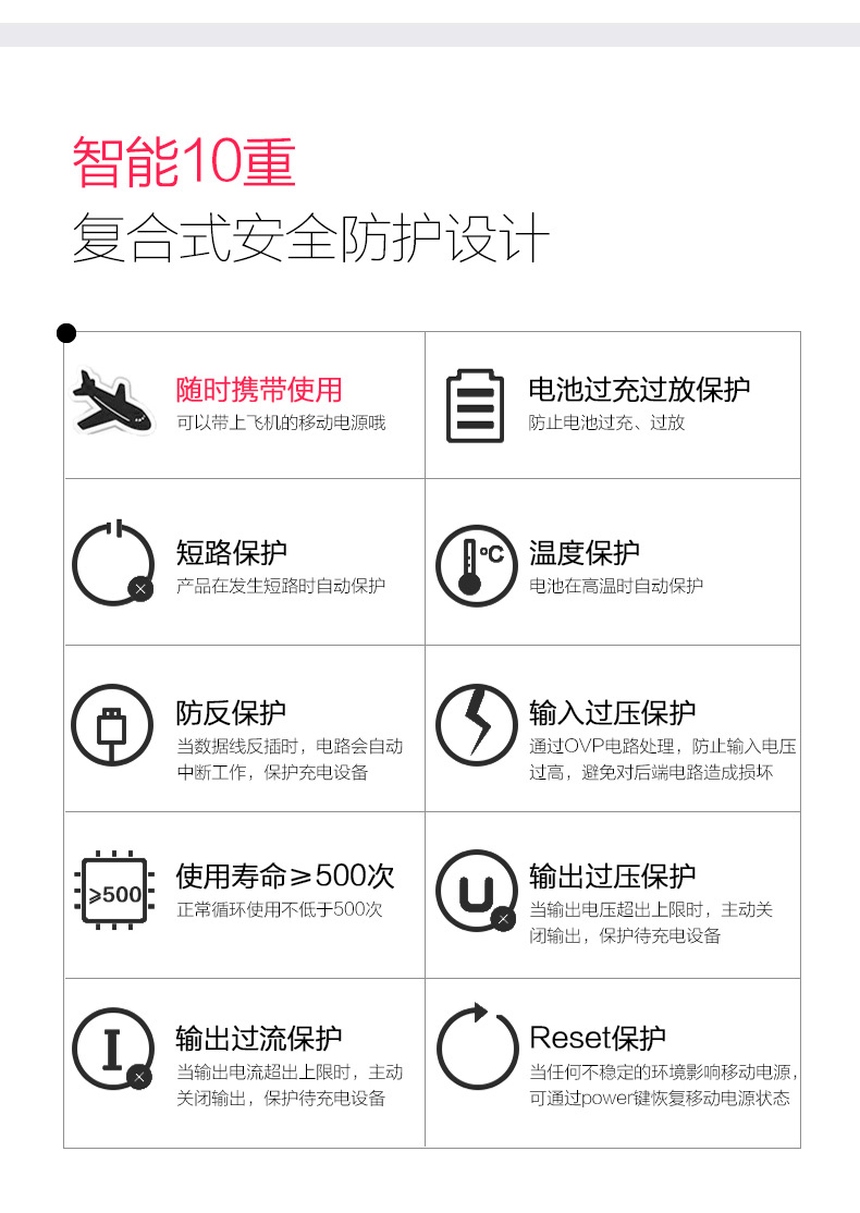 MAXCO美能格 刀鋒三代移動(dòng)電源超薄充電寶便攜聚合物8000毫安