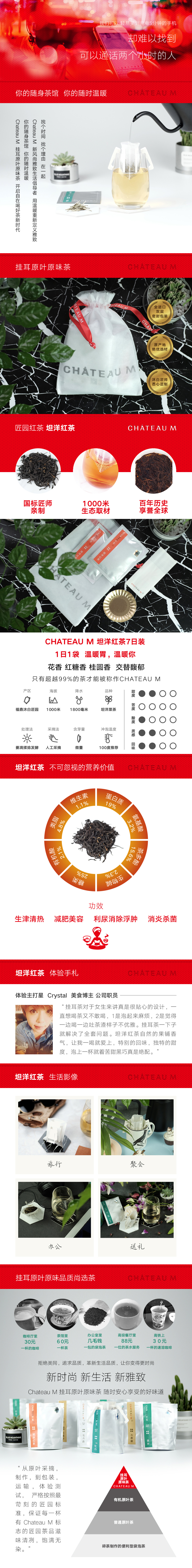 Chateau M 坦洋紅茶7日裝