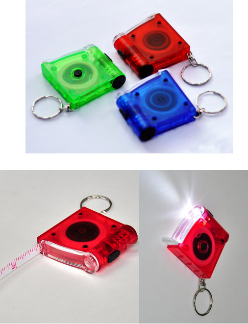 迷你卷尺電筒