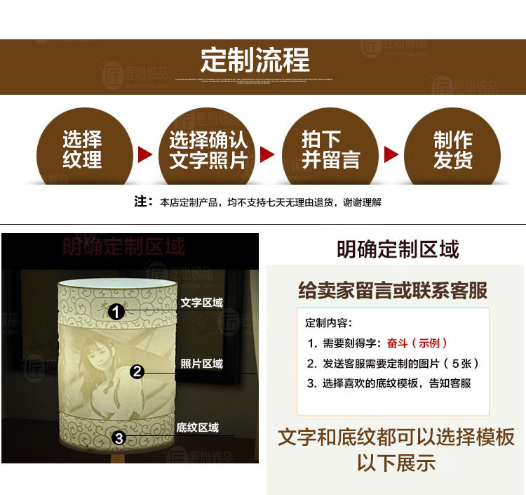 3d打印浮雕燈、定制創(chuàng)意臺(tái)燈、臥室床頭燈