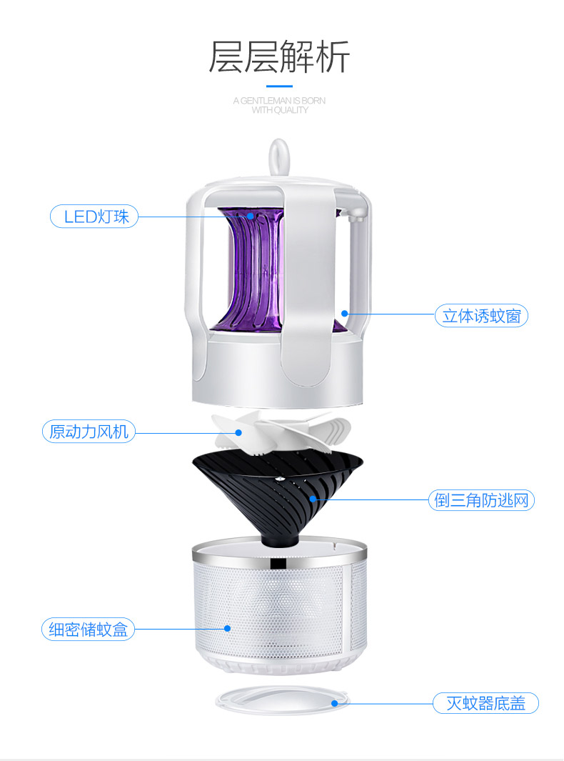 LED燈塔滅蚊器