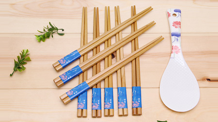 夢(mèng)荷飯勺、筷子組合裝