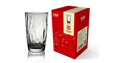 巖石水晶杯、玻璃杯