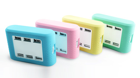 USB多口充電器