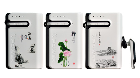 會(huì)說話的4.0藍(lán)牙耳機(jī)電源