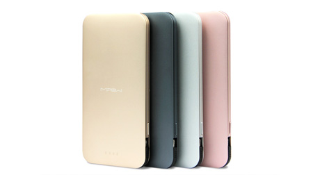 MIPOW迷你便攜超薄移動電源iPhone蘋果手機(jī)專用MFi認(rèn)證充電寶