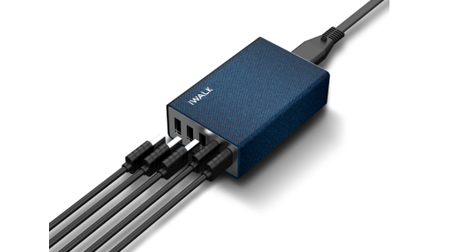 iwalk 多口USB充電器蘋果三星華為 手機平板通用 多孔充電頭40w