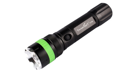 Tank007騎行強(qiáng)光手電筒TC18遠(yuǎn)射五檔調(diào)焦充電迷你防身自行車探照燈戶外家用手電